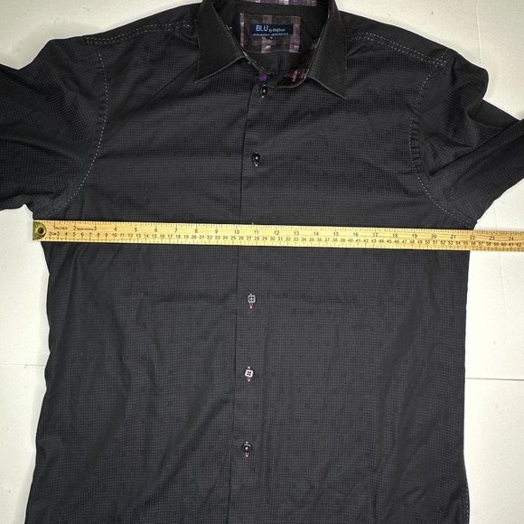 BLU - by Polifroni Men's black shirt. Size Large. - Picture 3 of 8